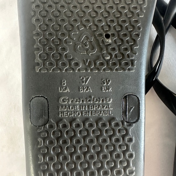 Ipanema Black Swarovski Crystal Studded Women's Sandals - Picture 6 of 8